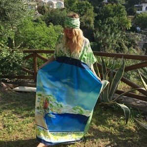 AMALFI COAST CAFTAN 🍋 ONE OF A KIND!